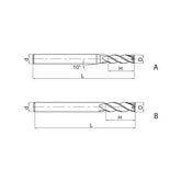 Solid carbide millingEnd mill long cutting edge High-performance machining PM-4EL - Makotools Industrial Supply Tools for Metal Cutting